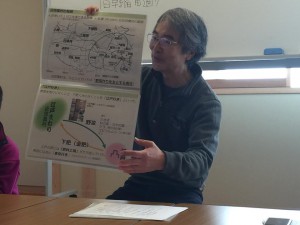 楽農くらぶ　武蔵野の文化に詳しい平田さん